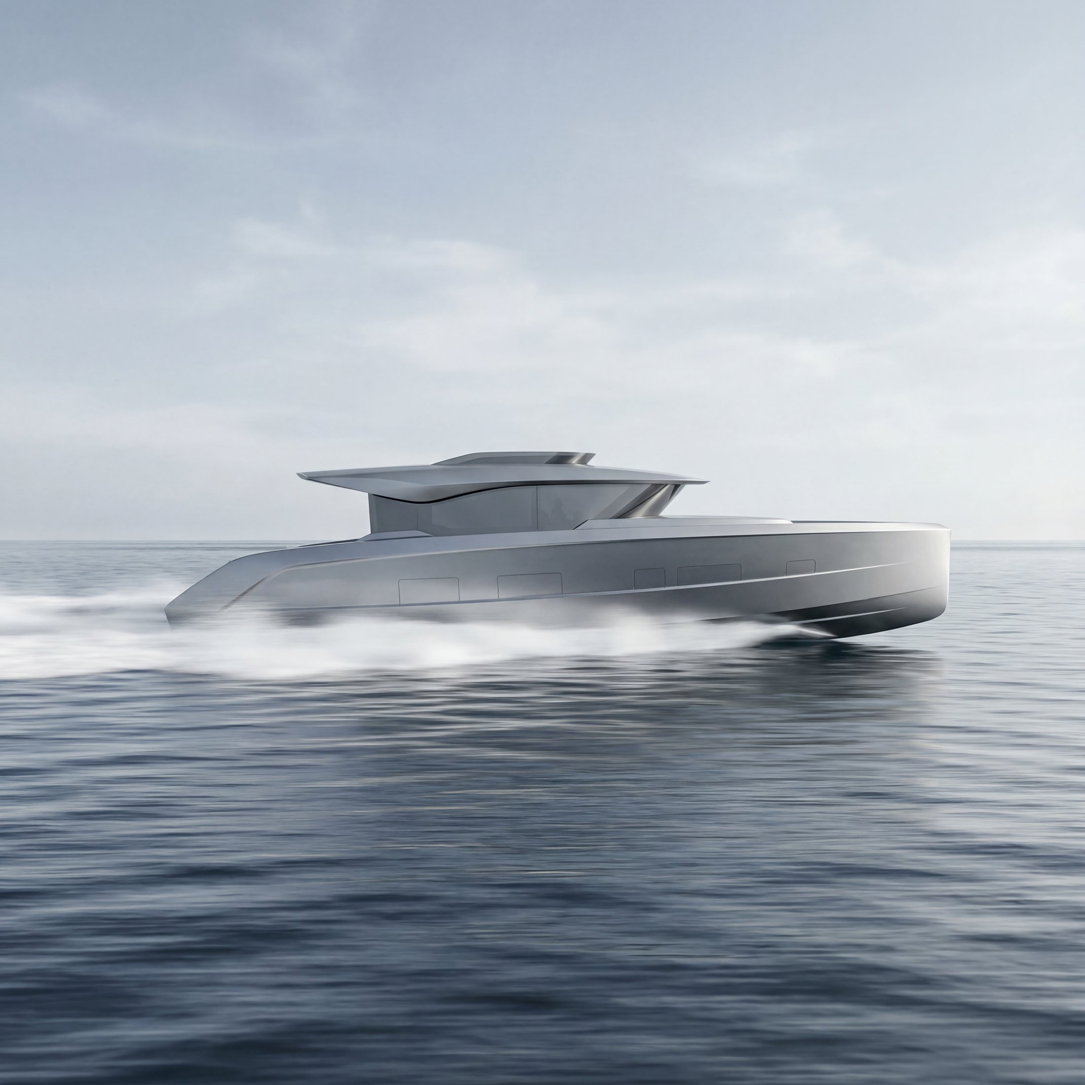 Hypeyacht Power — silver hero