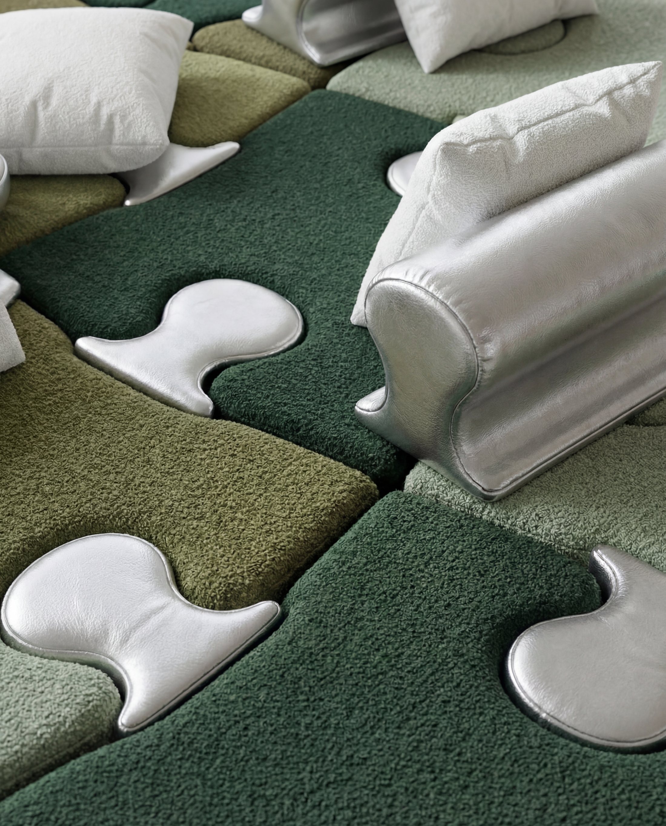 Puzzle Sofa — material macro